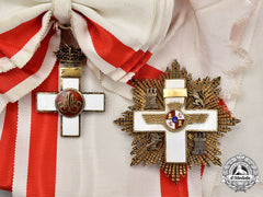 Spain, Facsist State. An Order Of Aeronautical Merit With White Distinction, I Class Grand Cross, C.1940