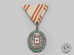 Austria, Imperial. An Honour Decoration Of The Red Cross, Silver Medal With War Decoration