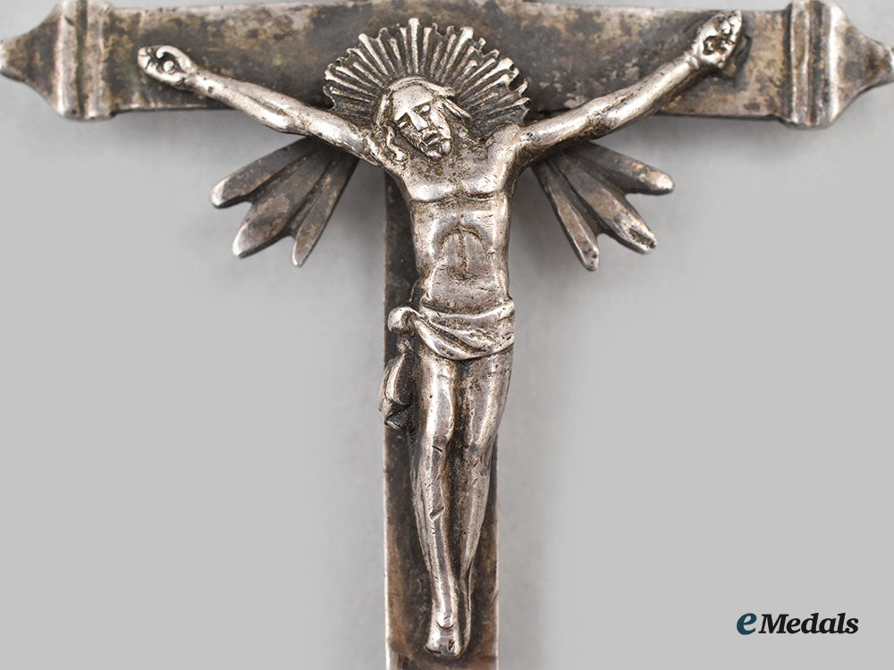 france,_napoleonic._a_rare_silver_chaplain_roman_catholic_pectoral_cross,_c.1810_l22_mnc9854_656