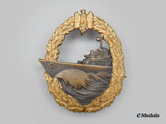 Germany, Kriegsmarine. A Destroyer War Badge, By Schwerin & Sohn
