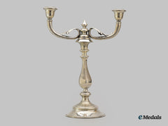 Austria, Empire. A Double Candlestick Candelabra, C.1870
