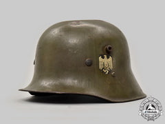 Germany, Heer. A Transitional M17 Double Decal Stahlhelm