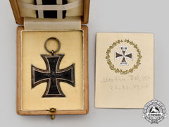 Germany, Imperial. A 1914 Iron Cross Ii Class, Owner-Attributed With Custom Case