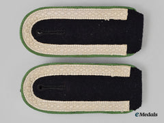 Germany, Ss. A Set Of Waffen-Ss Gebirgsjäger Unterscharführer Shoulder Straps