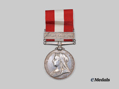 Canada. A General Service Medal to Pte D. Cox, 10th Regiment