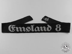 A Reich Labour Service  District 8 (Emsland 8) Officer's Cufftitle