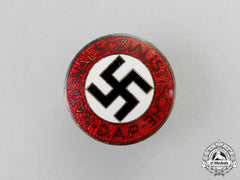 A Nsdap Party Member’s Lapel Badge By Karl Hensler Of Pforzheim