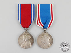 Two British Commemorative Medals