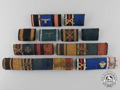 A Lot Of Ten First & Second War German Ribbon Bars