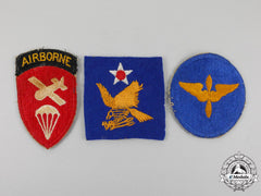 Three Second War Air Force Patches