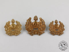 A 7Th Battalion (Fusiliers) Canadian Militia Insignia Set, C.1885-1906