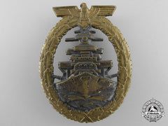 A Kriegsmarine High Seas Fleet Badge By Schwerin, Berlin