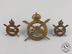 A First War Corps Of Military Staff Clerks Insignia Set