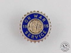 A First War Canadian Jb&S Company Worker's War Service Badge