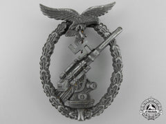 An Luftwaffe Flak Badge By Gebrüder Wegerhoff, Lüdenscheid