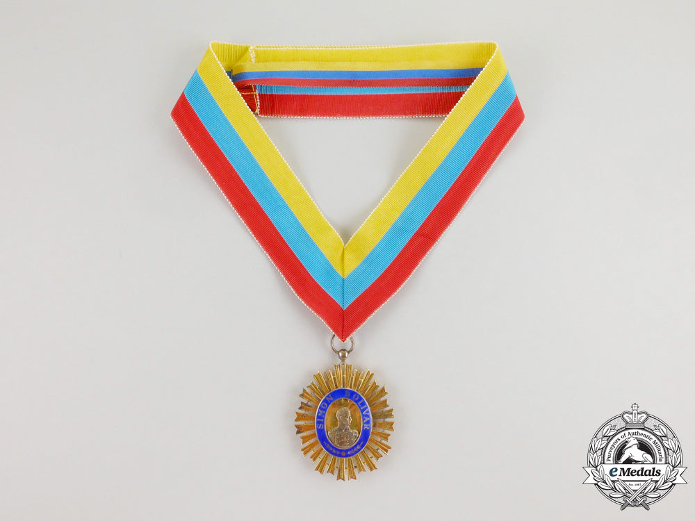 venezuela,_republic._an_order_of_the_bust_of_bolivar,_commander_with_case_l_391_1