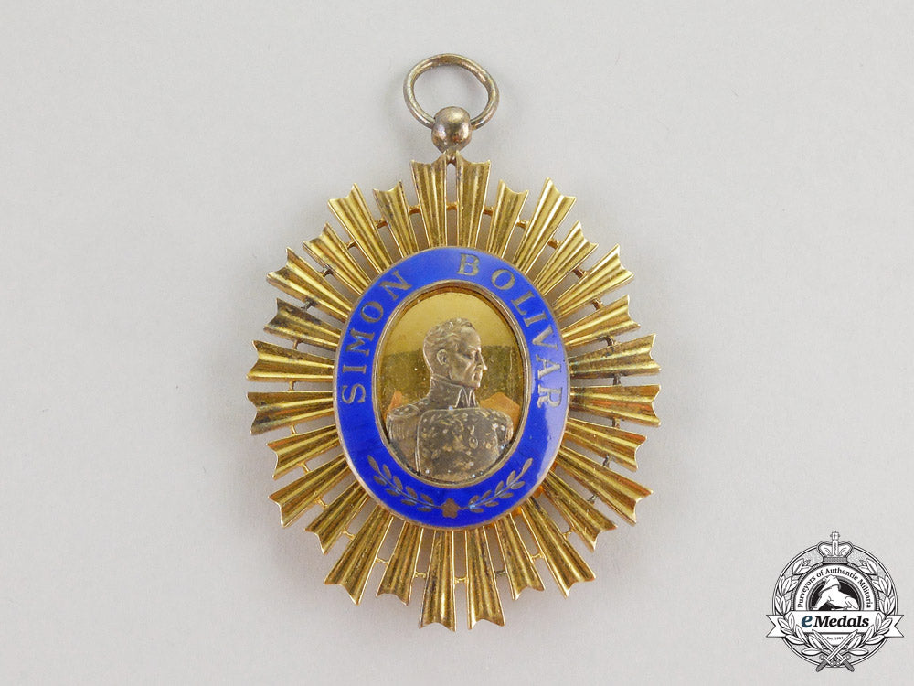 venezuela,_republic._an_order_of_the_bust_of_bolivar,_commander_with_case_l_392_1