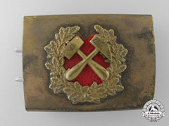 A German Mining (Bergbau) Trade Belt Buckle