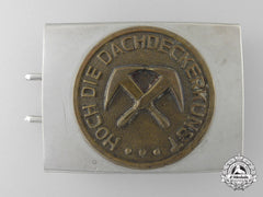 A German Tilers Trade Association Belt Buckle