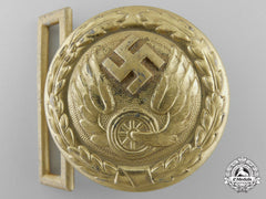 A 1940-1945 Pattern German State Railway Company Leader's Belt Buckle By Assmann