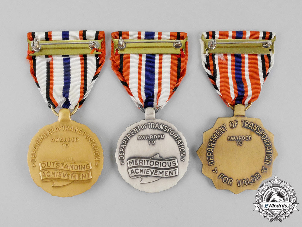 three_american_department_of_transportation_medals_l_633_1
