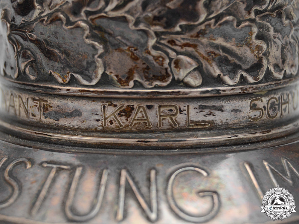 an_honor_goblet_to_luftwaffe_oberleutnant_karl_schuh_for_special_achievement_in_the_air_war_l_651_1