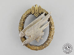 Germany, Wehrmacht. A Fallschirmjäger Badge, By C. E. Juncker Of Berlin