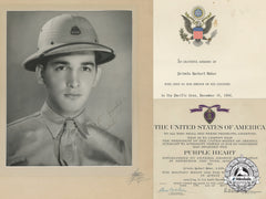 A Rare American Document Group To A Victim Of The Palawan Massacre