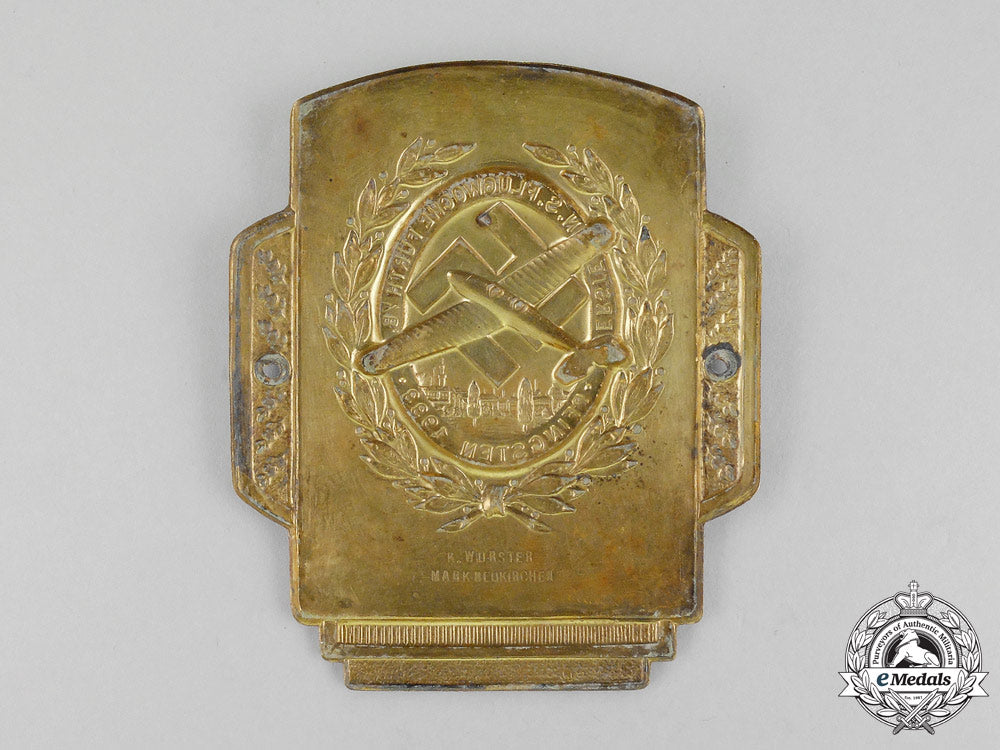 a1933_first_national_socialist_week_of_flight_in_fürth_car_plaque_l_930_1