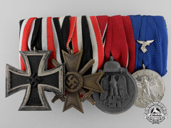 A Second War Luftwaffe Medal Bar