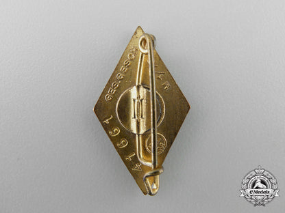 a_golden_hj_honor_badge;_marked_and_numbered_l_989