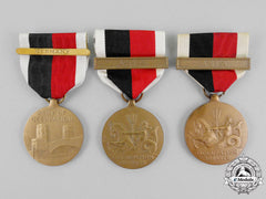 Three Second War Occupation Medals