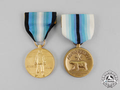 Two American Polar Service Medals