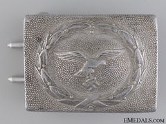Luftwaffe Enlisted Man's Belt Buckle; 2Nd Pattern By Frank & Reif