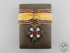 Lithuania. An Order Of The Grand Duke Gediminas; Third Class Neck Badge, Type Ii, C.1935
