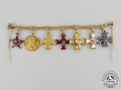 Germany. A Prussian Red Eagle Order Miniature Group, C.1917