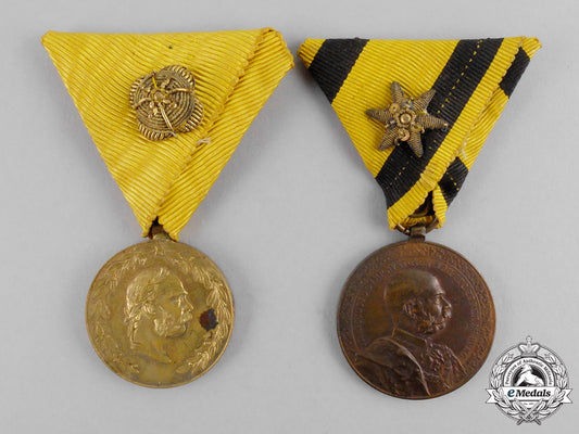 austria,_imperial._two_imperial_long_service_medals_m17-1366_1