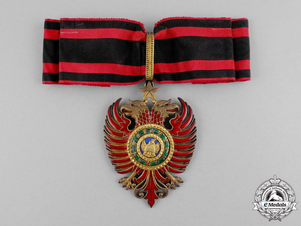 albania,_italian_protectorate._an_order_of_scanderbeg,_grand_officer,_c.1940_m17-1398