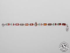 Spain. A Fascist Multi-National Alliance Ladies Bracelet