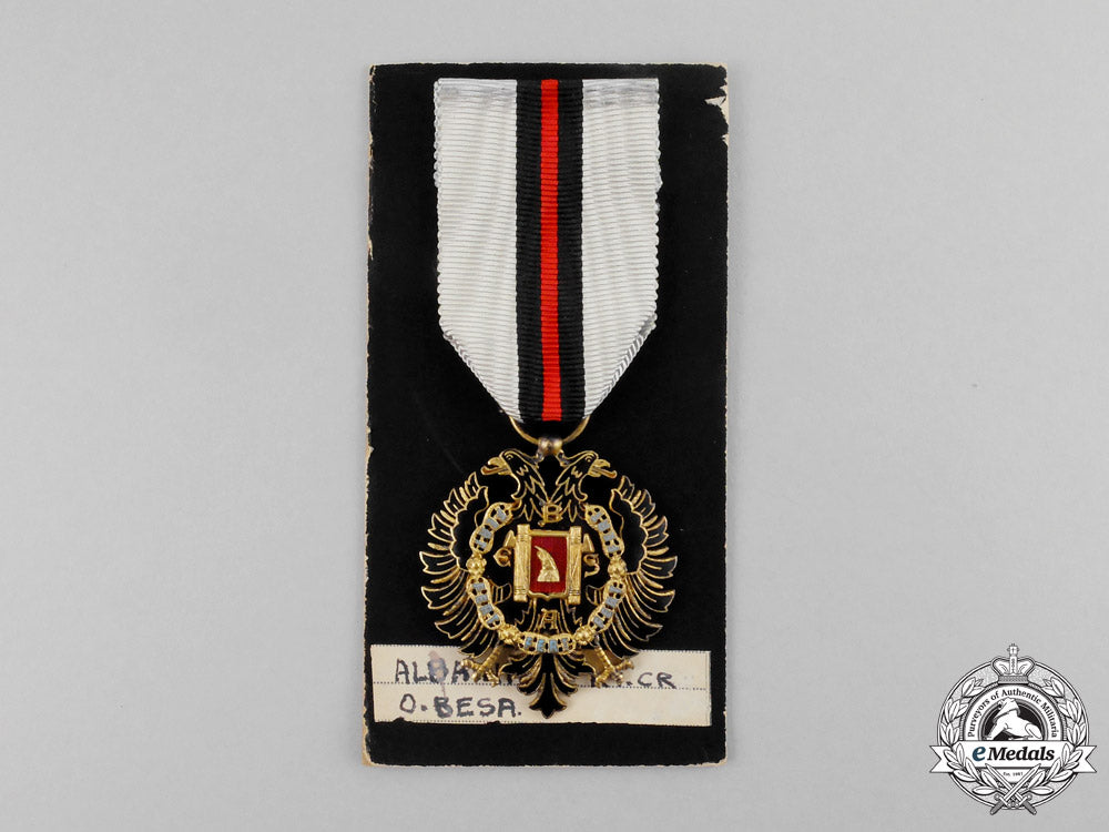 albania,_italian_protectorate._an_order_of_fidelity,_knight's_badge,_c.1942_m17-1475