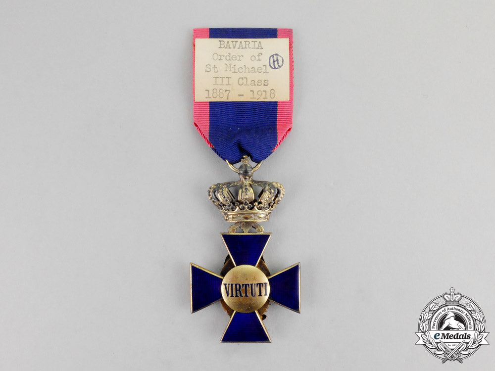 bavaria._a_royal_merit_order_of_st._michael,_third_class_cross,_c.1905_m17-1581