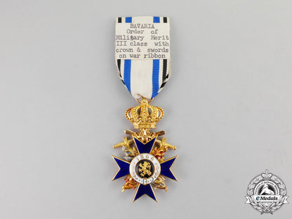 bavaria._an_order_of_military_merit_in_gold,_third_class_with_crown_and_swords,_by_jacob_leser_m17-1700