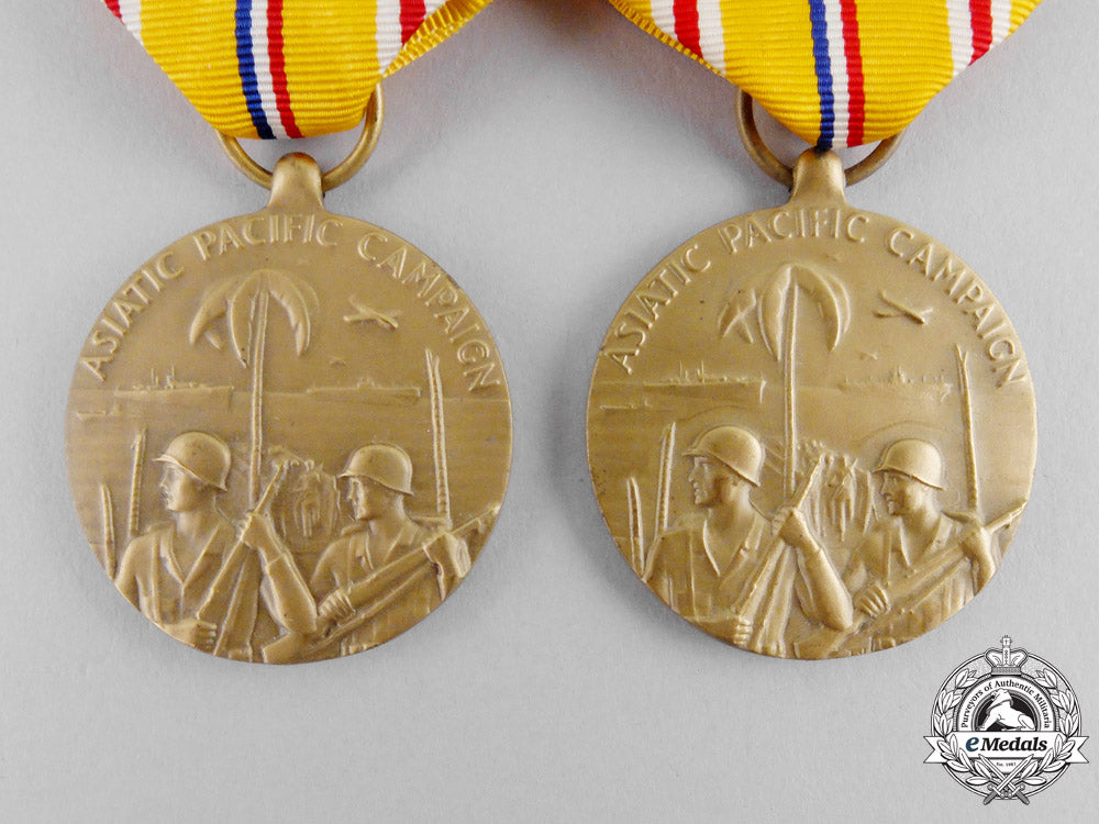 united_states._a_lot_of_asiatic_pacific_campaign_medals,_c.1955_m17-1869