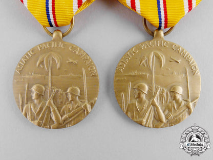 united_states._a_lot_of_asiatic_pacific_campaign_medals,_c.1955_m17-1869