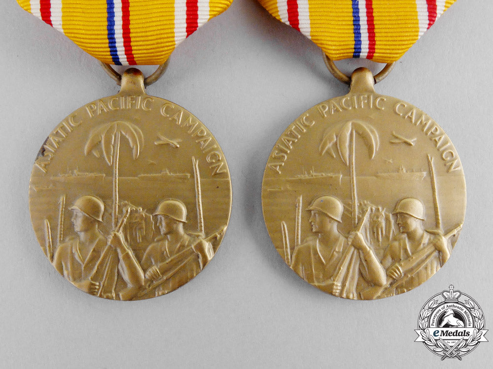 united_states._a_lot_of_asiatic_pacific_campaign_medals,_c.1955_m17-1871