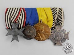 Germany. An Imperial Long Service Medal Bar, C.1910