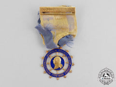 United States. A Revolutionary Memorial Society Of New Jersey Membership Badge In Gold, 1776-1896