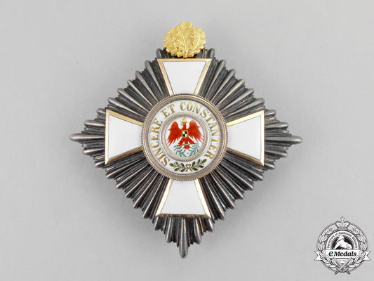 prussia._an_order_of_the_red_eagle,_second_class_star,_with_gold_oakleaves,_c.1915_m17-2282