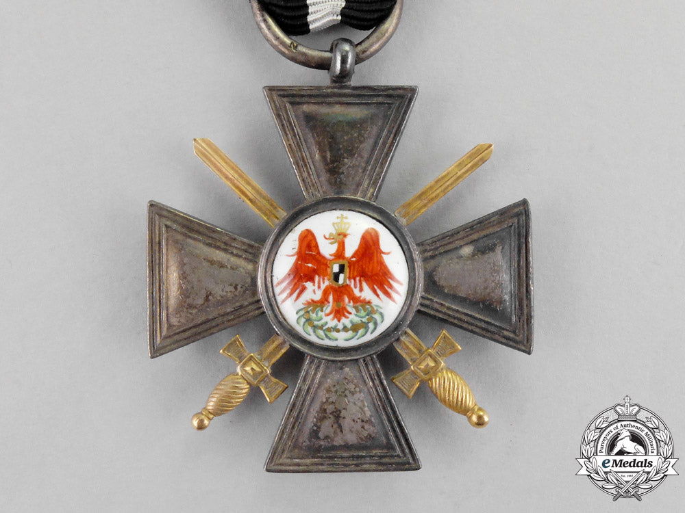 prussia._an_order_of_the_red_eagle,_fourth_class,_with_gold_swords,_c.1870_m17-2290