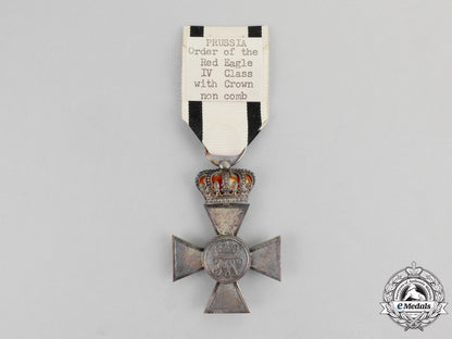 prussia._an_order_of_the_red_eagle,_fourth_class_with_crown,_by_wagner,_c.1915_m17-2300